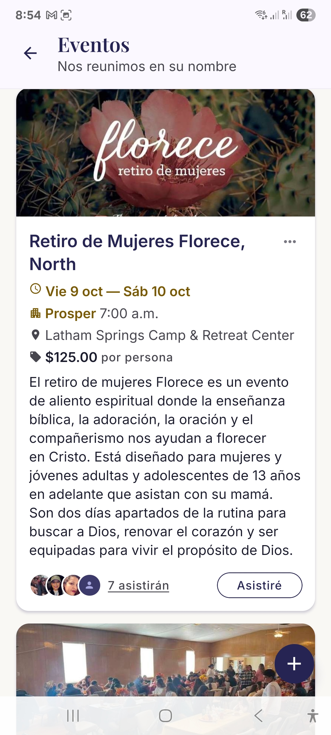 Vida Victoriosa — Eventos