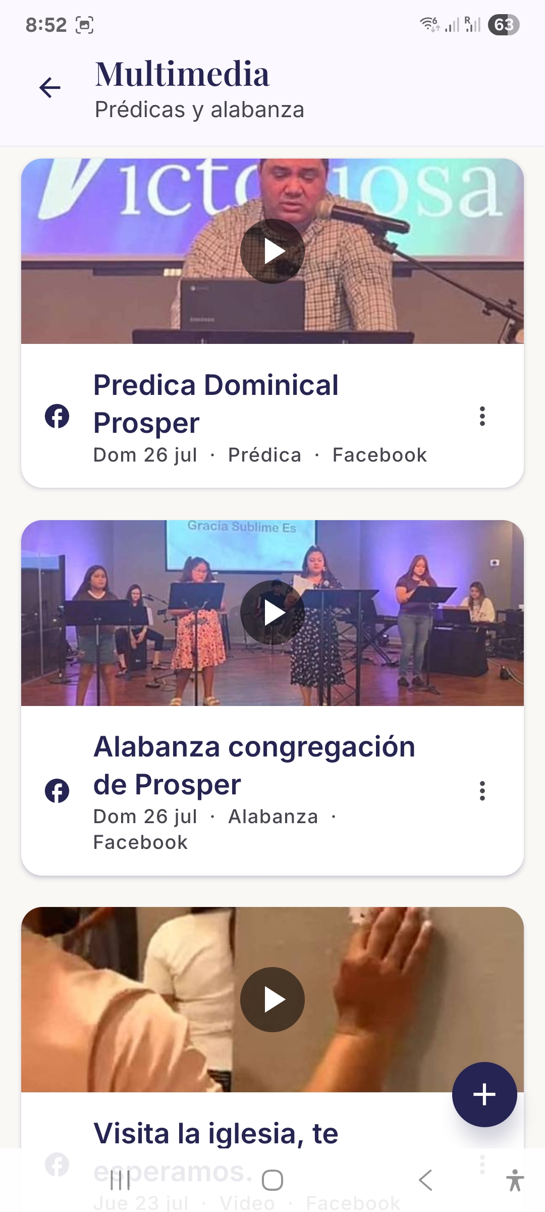 Vida Victoriosa — Multimedia